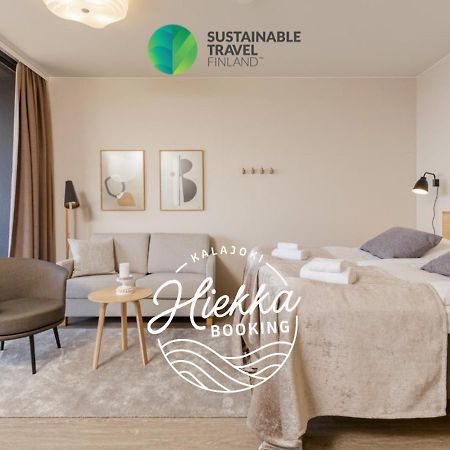 Marina Chalets Studios By Hiekka Booking - Sisaeltaeae Liinavaatteet Ja Loppusiivouksen Kalajoki Zewnętrze zdjęcie